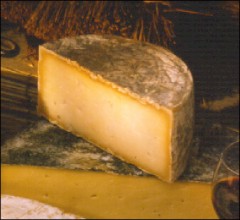 Photograph of a Swaledale cheese
