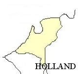 Map of Holland